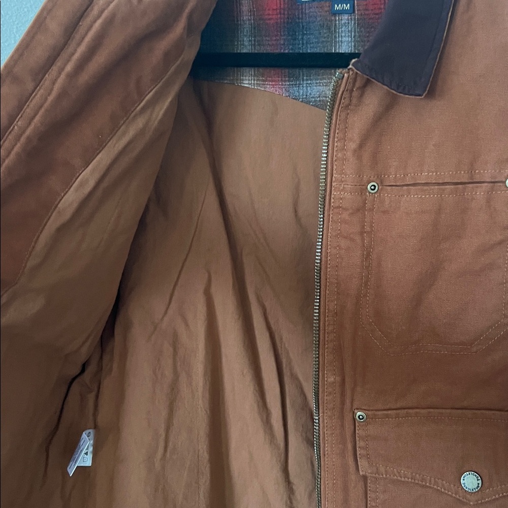 Pendleton Brown Jacket With Brown Collar - image 4